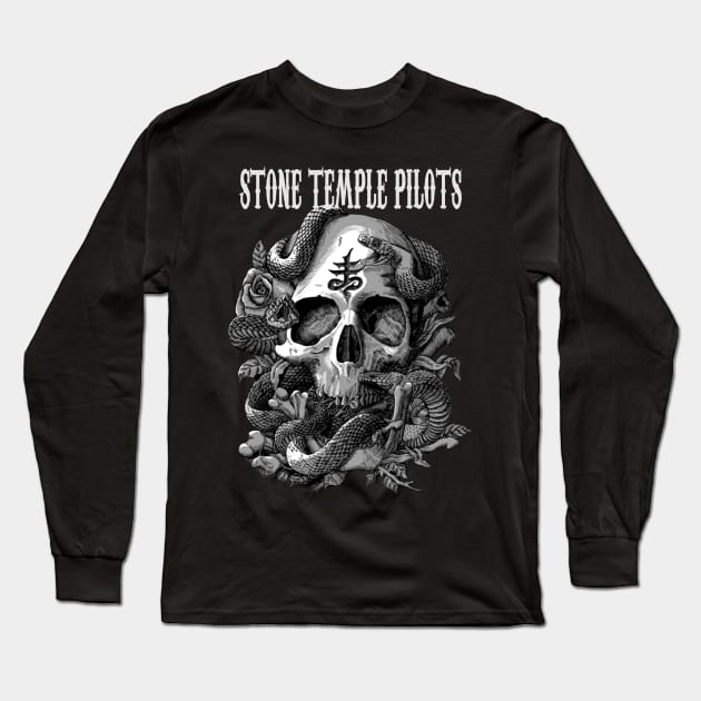 STONE TEMPLE PILOTS BAND MERCHANDISE Long Sleeve T-Shirt by Rons Frogss